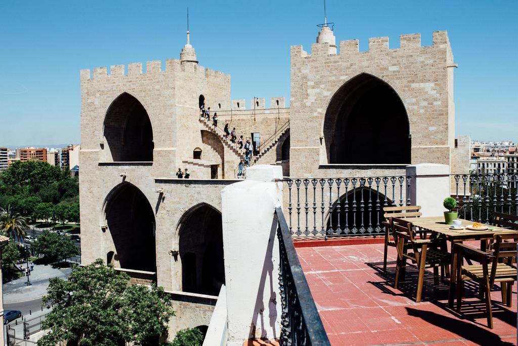 Valenciaflats Torres De Serrano Exteriör bild